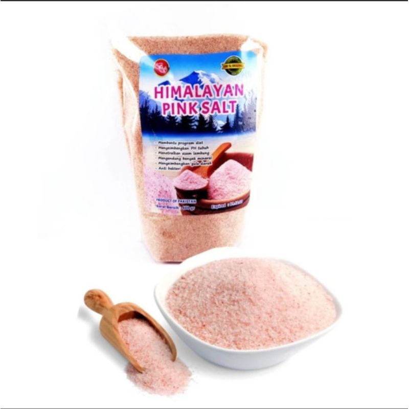 

Pink Salt Garam Himalaya 500gr
