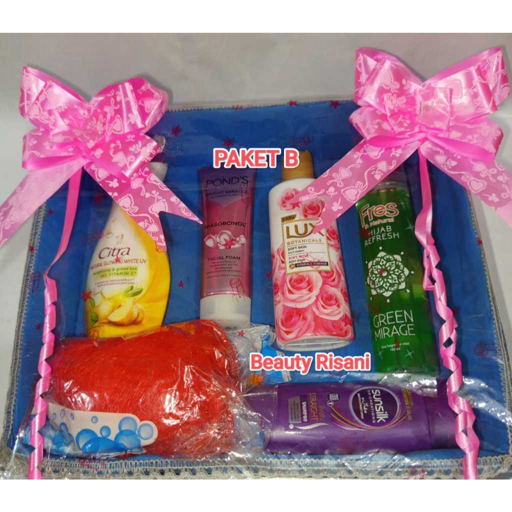 001 Paket Perlengkapan Mandi/Paket Seserahan/Parcel Hantaran Nikah