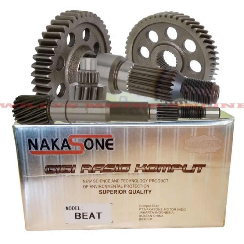 GIGI RASIO GIGI GARDAN SET BEAT KARBU NAKASONE