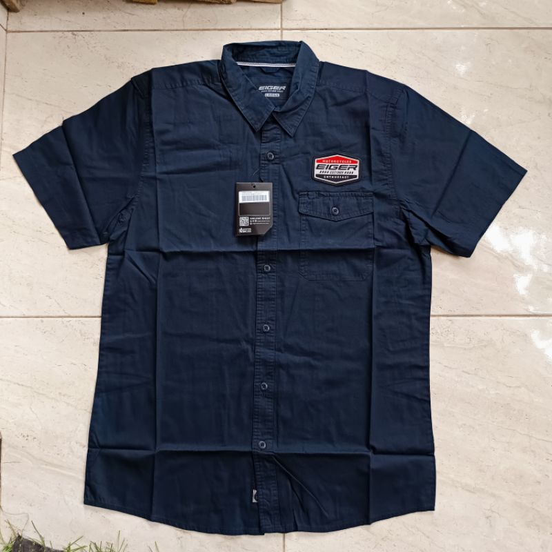 KEMEJA EIGE1989 MACHINE STREET NAVY