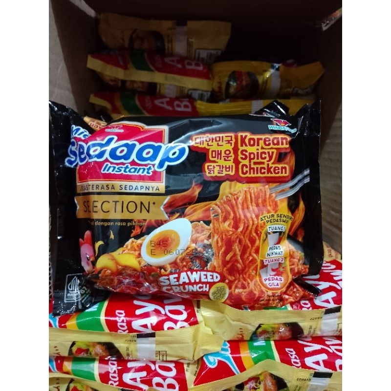 

SEDAAP GORENG SELECTION KOREAN SPICY ISI 40PC