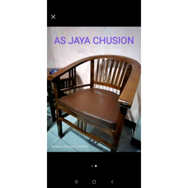 SARUNG + ISI BUSA JOK BANTALAN DUDUKAN KURSI BETAWI,,harga 1 pcs FORMASI 1 dudukan Tebal 5 cm,,BERKU
