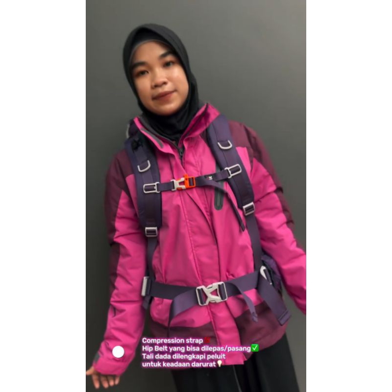 tas gunung carrier arei rengganis 50L