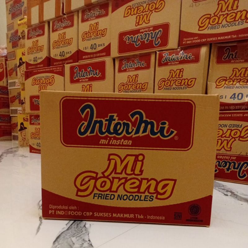 

[1 Dus Isi 40 Bungkus] Intermie Goreng