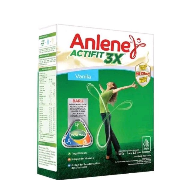 

ANLENE ACTIFIT 3X 240G VANILA