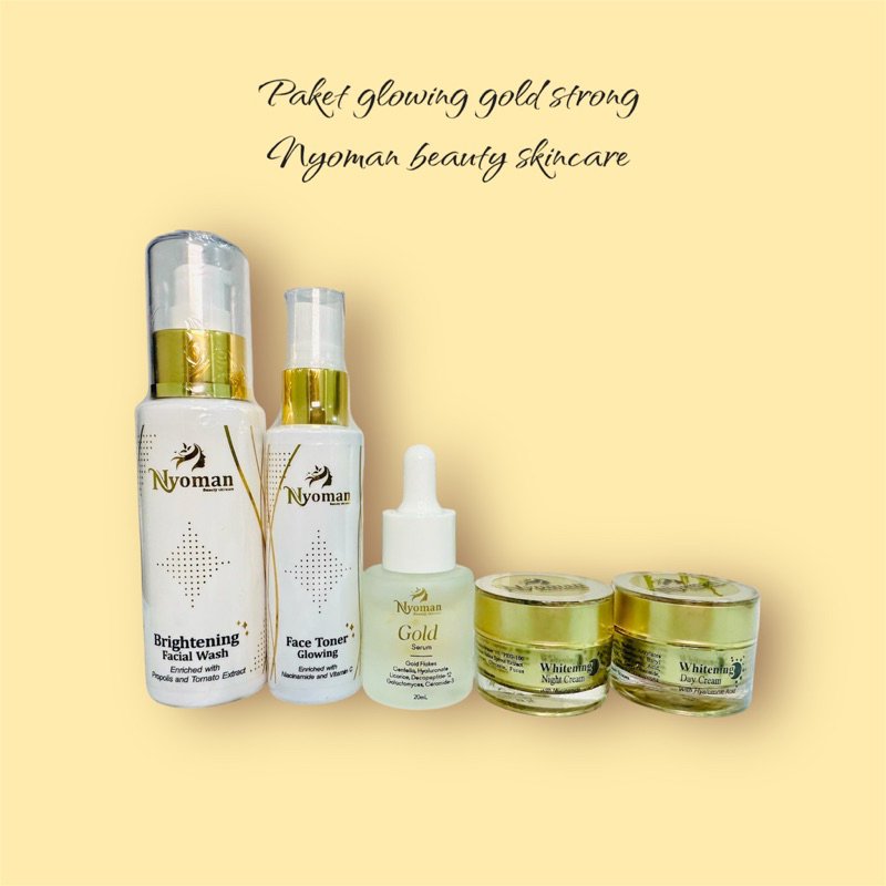 paket glowing gold strong nyoman beauty skincare
