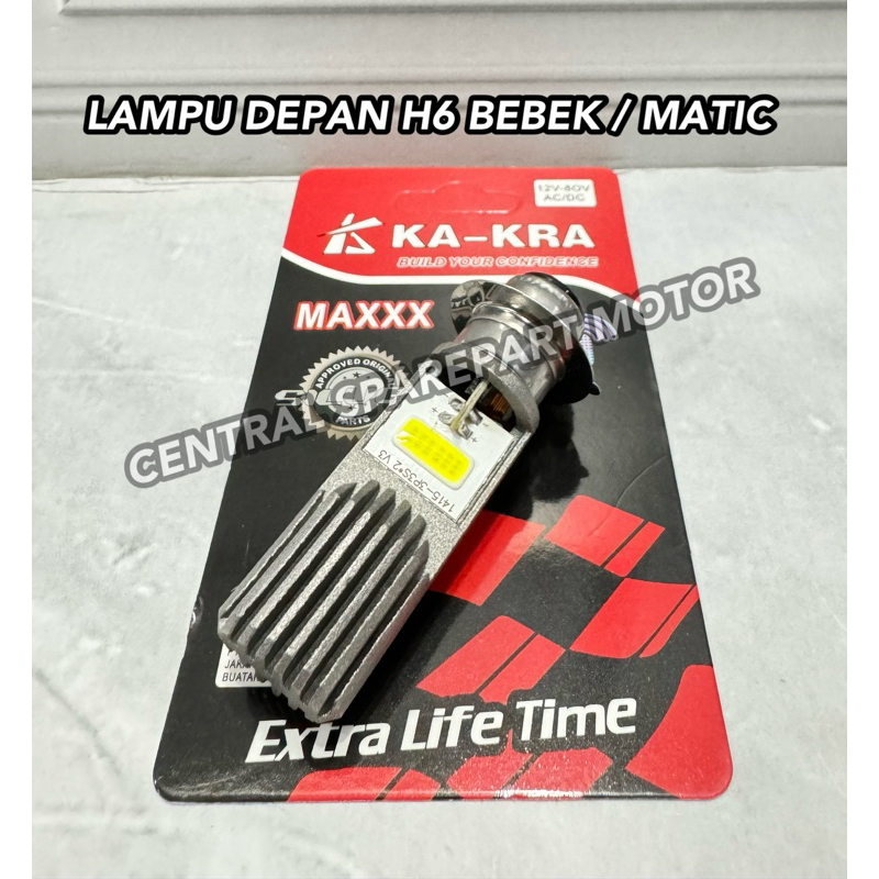 Lampu LED motor depan matic bebek TURBO TERANG untuk semua motor
