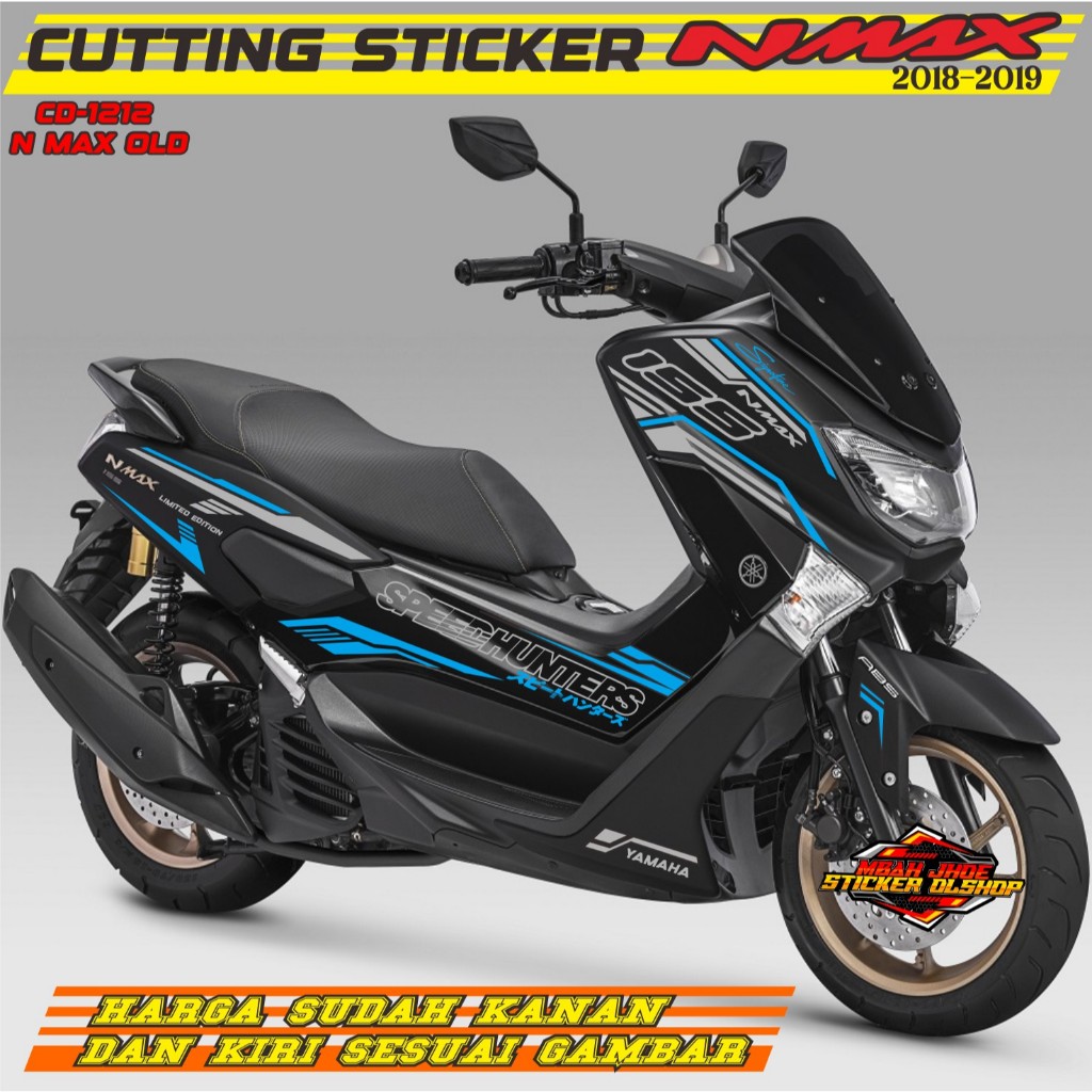 STRIPING MOTOR NMAX 2018-2019 STRIPING VARIASI CUTTING STICKER ELEGANT