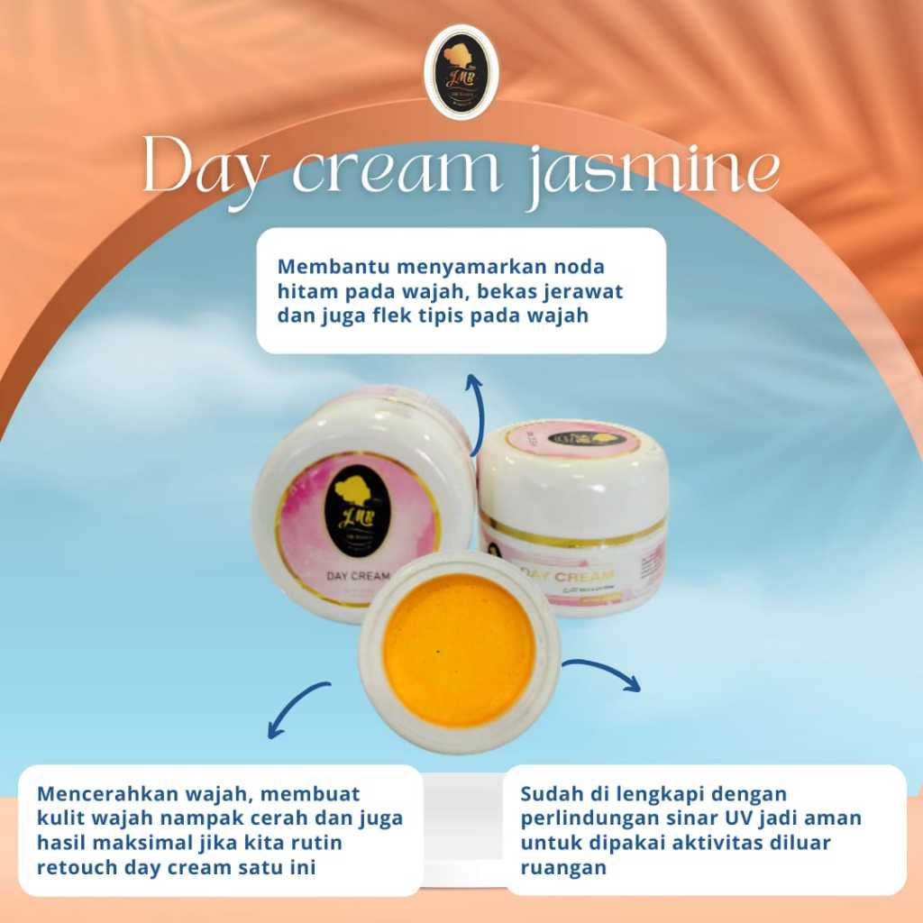 ☀️⭐️JMB DAY CREAM JASMINE | JM BEAUTY | JM BEAUTY SKINCARE | PAGI JASMINE JMB | JMB CANGGU⭐️☀️