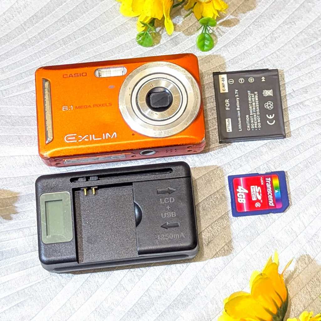 Casio Exilim EX Z9 Digicam Camdig Kamera Digital Pocket Saku jadul