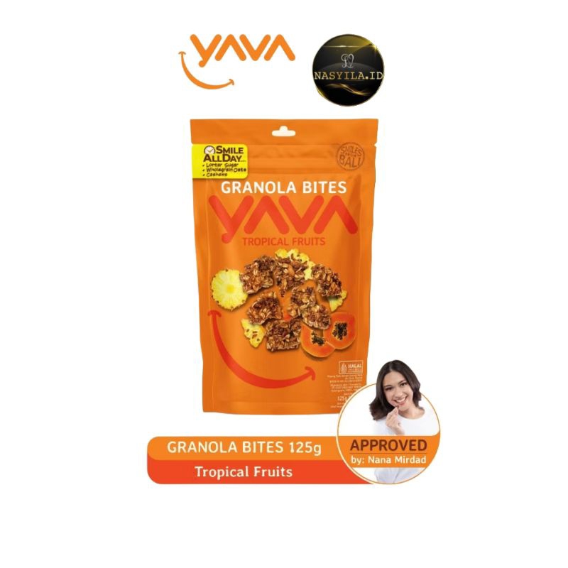 

Granola Bite's YAVA Tropical Fruit 125g