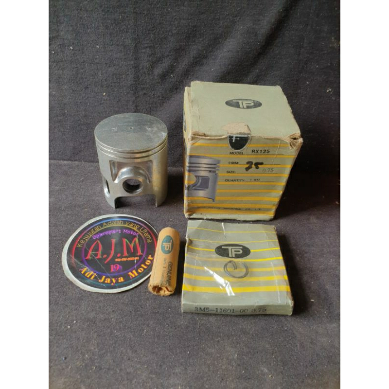 Piston Ring Seher RX125 RX 125 Os Oversize 75 TP