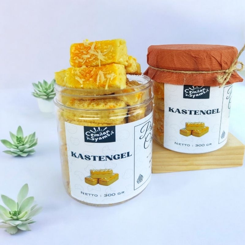 

kastengel Premium-kastengel cookies-Toples tabung 600ml-Cemilan syams