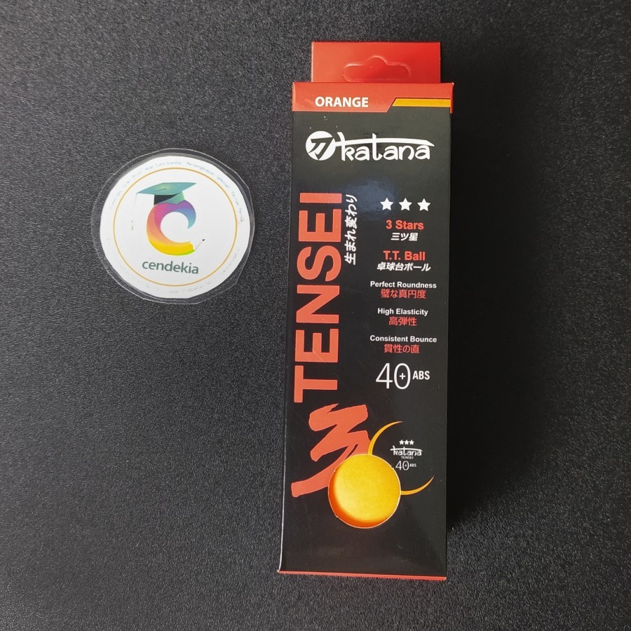 Bola Pingpong Tenis Meja KATANA Orange