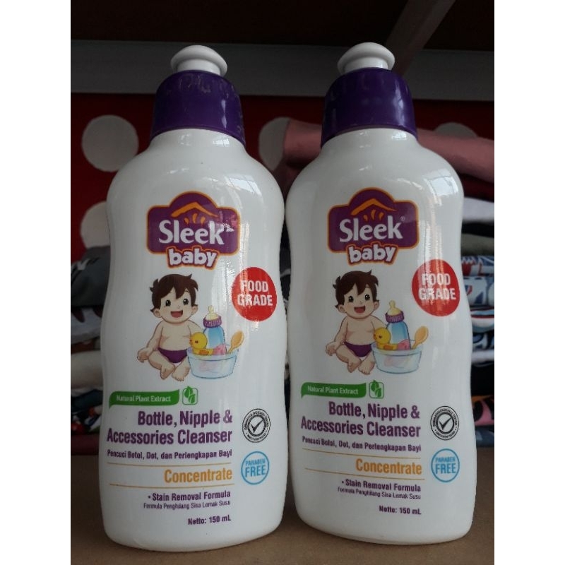 sleek pencuci botol /sabun cuci botol bayi