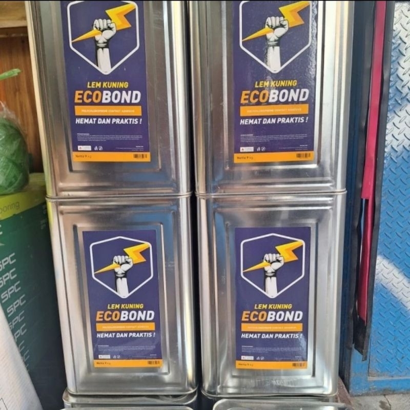 

ucl_gramari - lem kuning ecobond 9kg perekat vinyl, hpl, dll