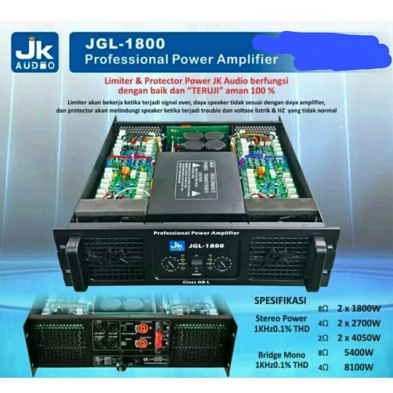 Power JK Coustic JGL - 1800 / Power JGL1800 Original  class GB L