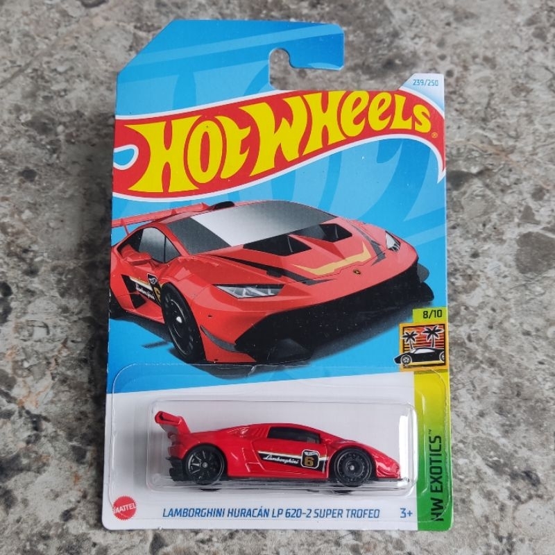 Hot Wheels Lamborghini Huracan LP 620-2 Super Trofeo Red - HW EXOTICS