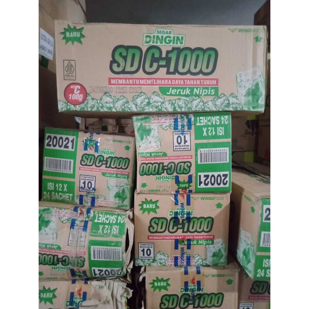 

Segar Dingin C1000 1 Dus Isi 12 pack