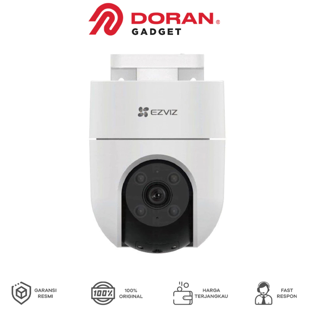 Ezviz Internet Camera Outdoor H8C 2mp - Garansi Resmi
