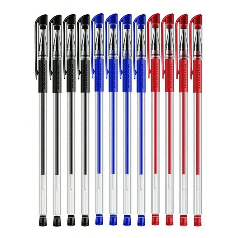 

[SAKA] Pulpen Variasi Warna Gel Merah/Biru/Hitam (BISA COD)