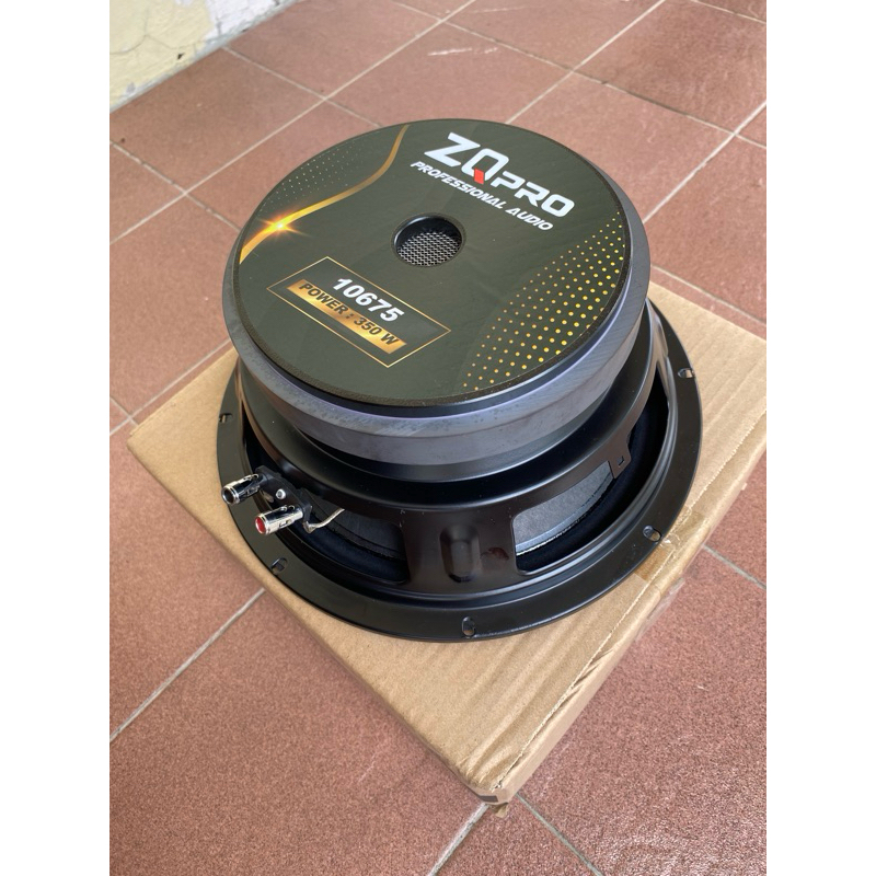 SPEAKER KOMPONEN ZQPRO 10675 10" 350w ZQ PRO SPEKER 10in 10inch 10 inch