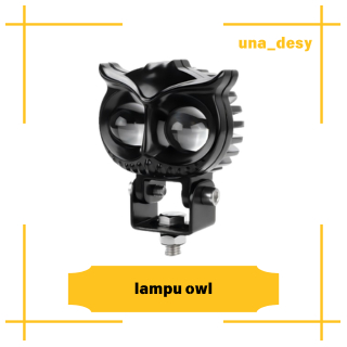 Lampu Tembak Motor Mobil /lampu Sorot Led/lampu Sorot Owl 2 Led
