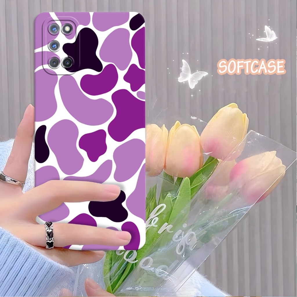 Case Hp OPPO A92 - OPPO A52  - Casing Hp Unik - Espa.id - Fashion Case  brand - Case Cewek- Case Cow