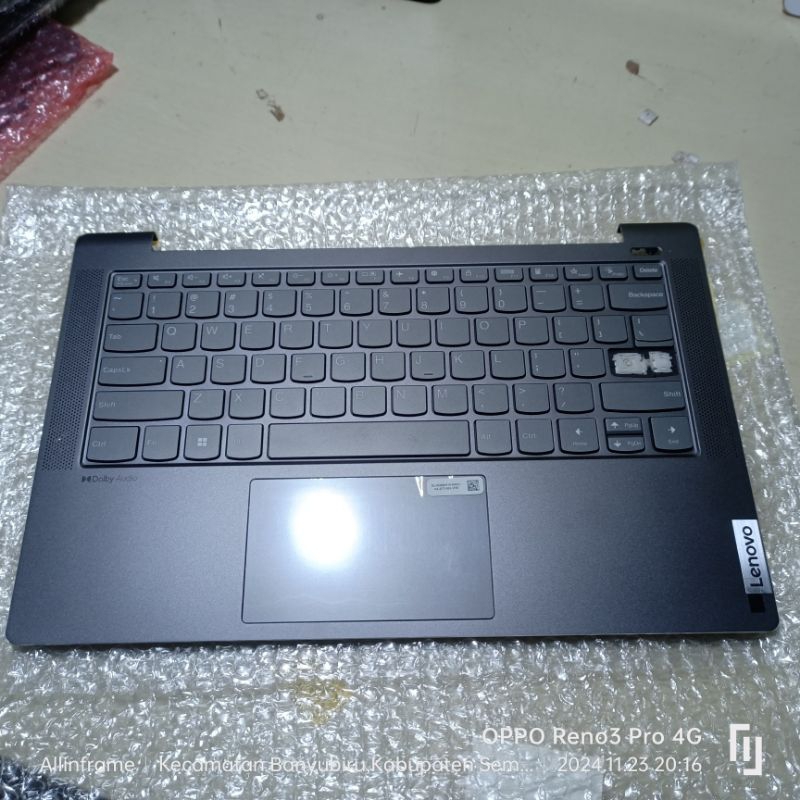 NEW FRAME KEYBOARD Laptop Lenovo IdeaPad 5-14 5-14ABA7 5-14IAL7 2022 82SE007DVN 5CB1J08520 AM3KI0001