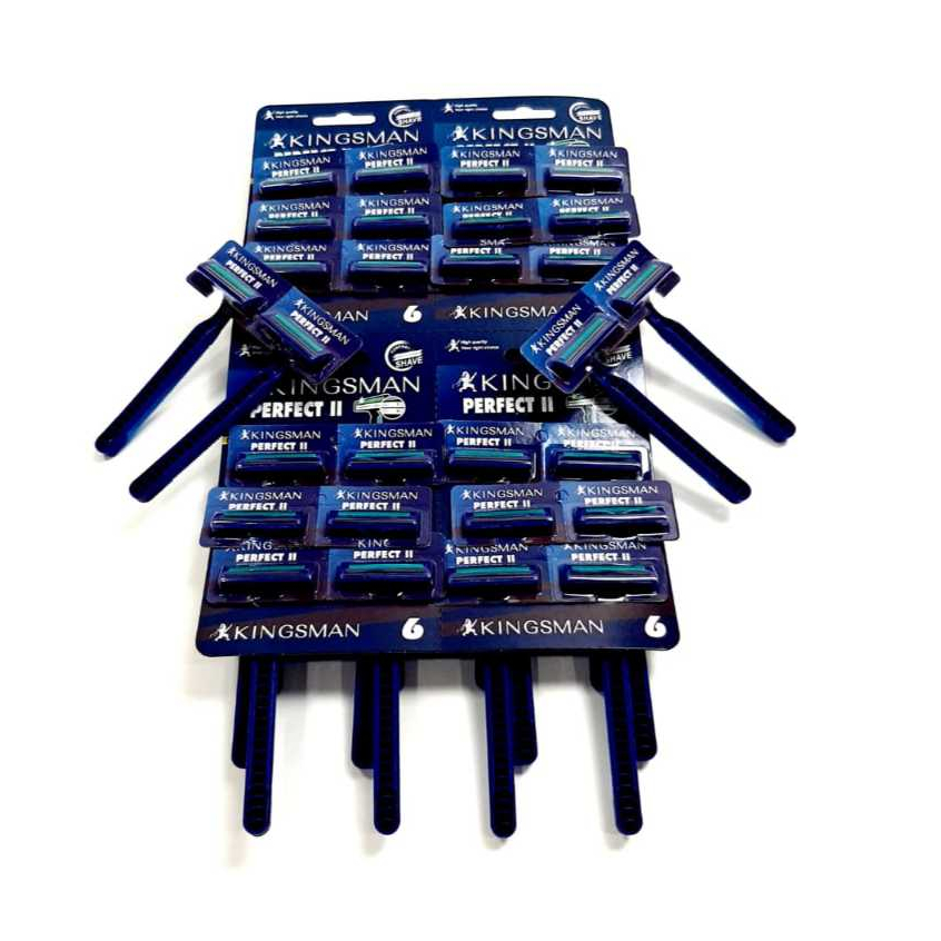 

HARGA 24PCS PISAU CUKUR KUMIS / JENGGOT DUA MATA PISAU