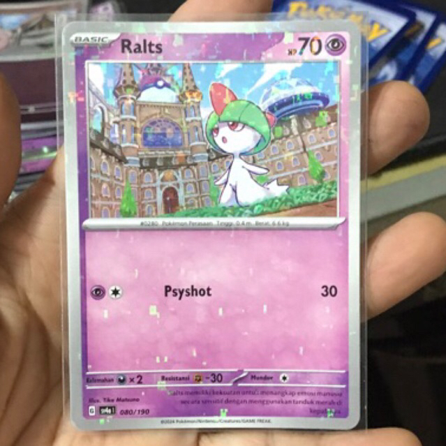 RALTS KARTU POKEMON LANGKA PROMO SUPER