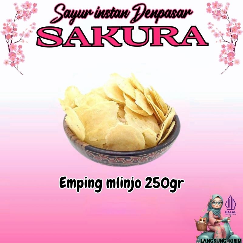

Krupuk Emping mlinjo/melinjo _ SAKURA