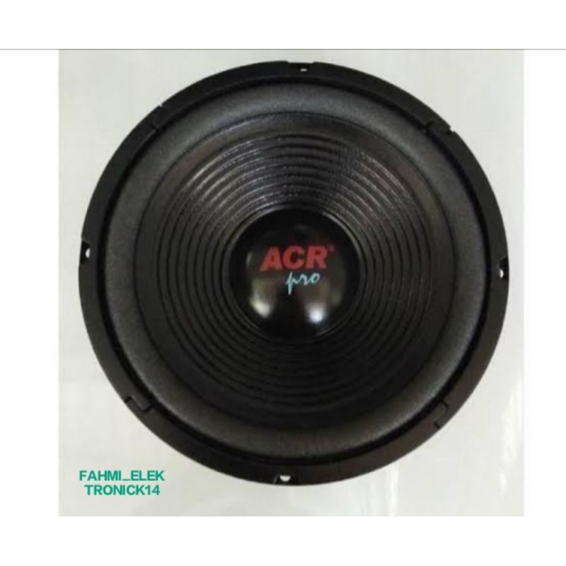 SPEAKER ACR PRO 10inch 25H100SUWPP NEW ACR PRO WOOFER 400Watt