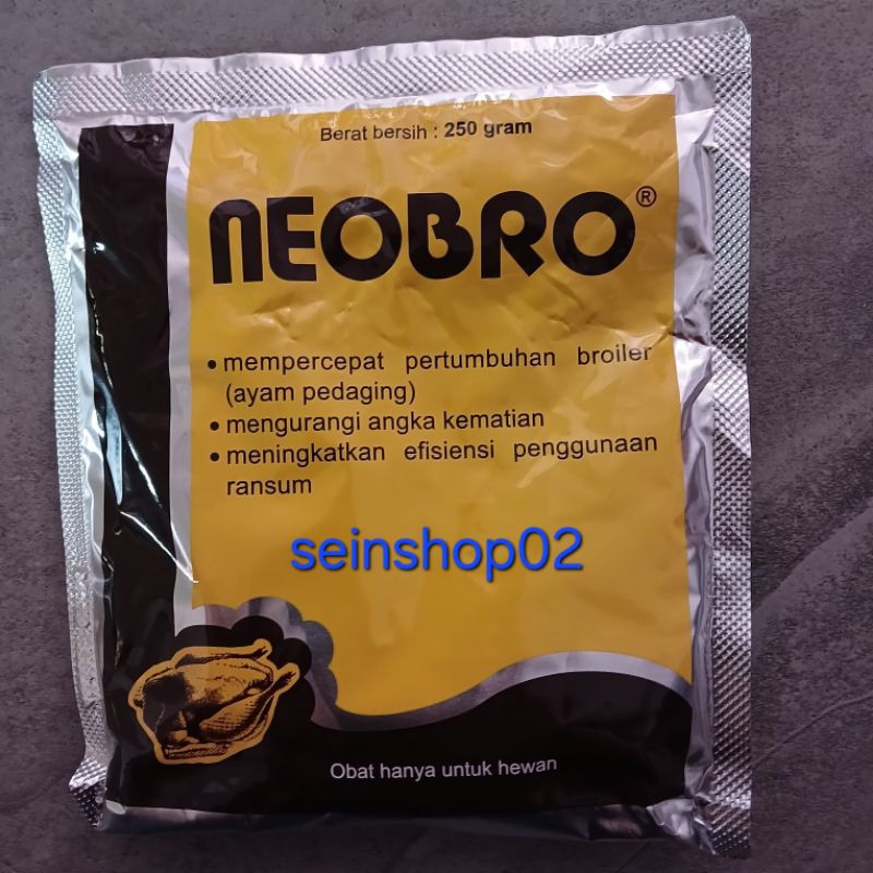 Neobro 250 gram medion obat untuk ayam