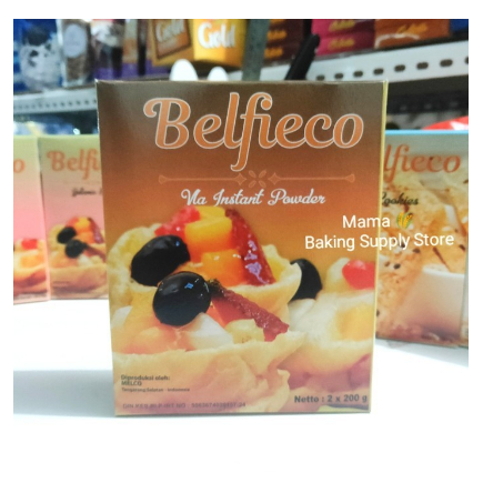 

BELFIECO Bubuk Vla Custard Instan Instant Powder Belfieco 200 gr NOBOX