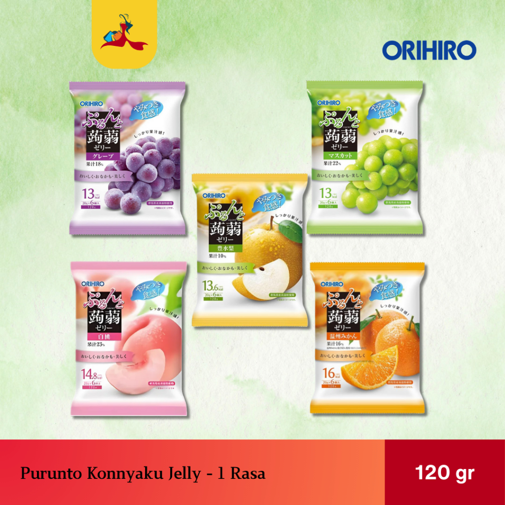 

Orihiro | Permen Jeli Buah | Purunto Konnyaku | Candy Jelly Pouch