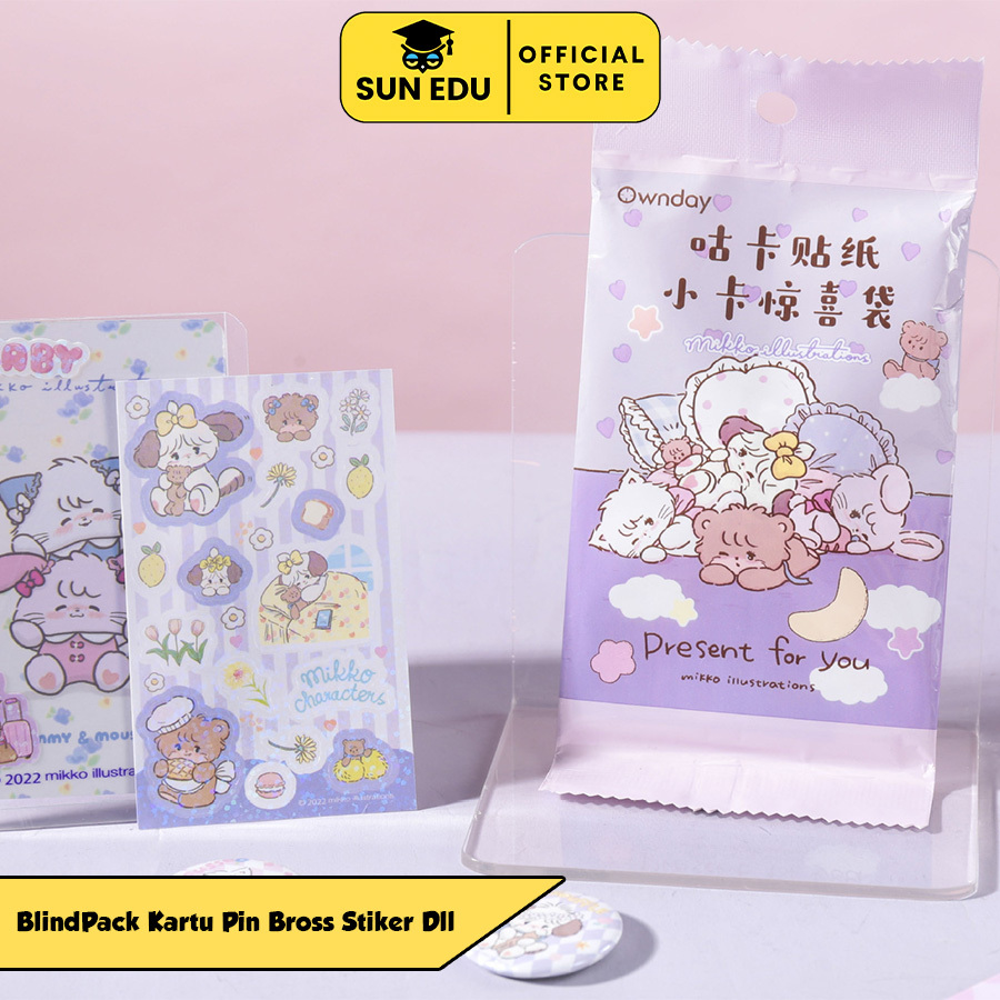 

BlindPack ID Card Holder DIY Mikko Cute