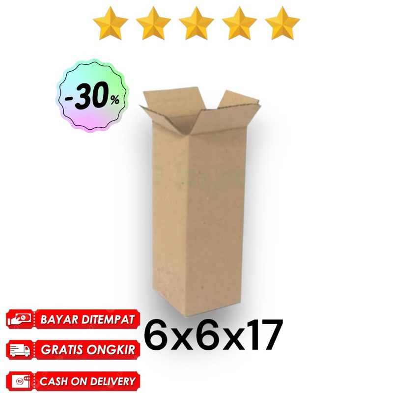 

kardus ukuran 6x6x17 Kardus Packing - Karton Box Dus Packaging Polos Murah/ karton/kotak ulang tahun/kardus kecil/ kotak hampers /kardus grosir /kardus diskon /kardus murah/ kardus tempat botol