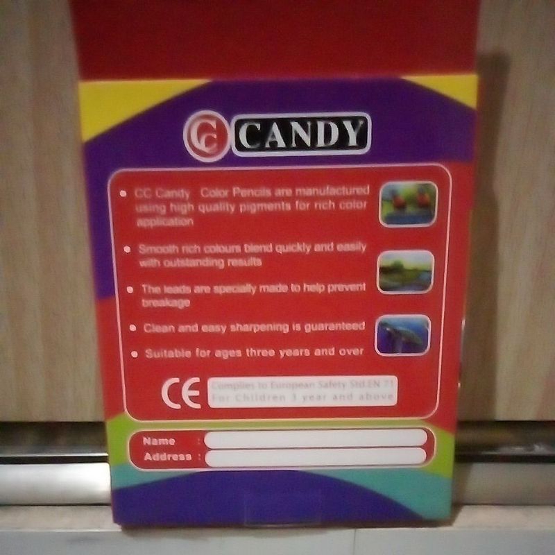 

Candy Candies Color Pensil