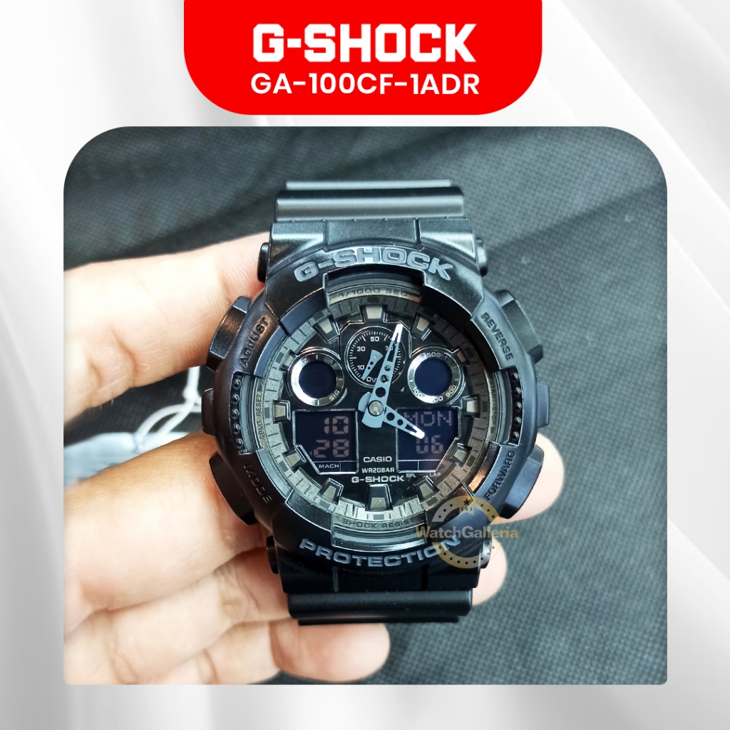 Casio G-Shock Analog Man GA-100CF-1ADR / GA100CF / GA100CF1