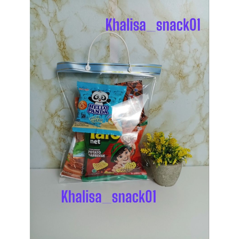 

Snack ulang tahun anak/hampers lebaran + pita cantik