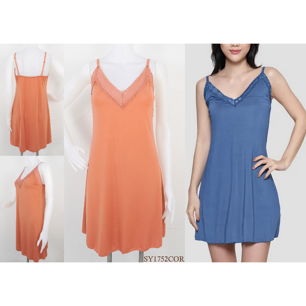 Lingerie / Baju Tidur Wanita ST YVES Mix Hias Lace Premium size M / L Pakaian Dalam Sleepwear Underw