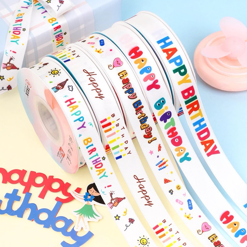 

Pita Happy Birthday Colorfull Ribbon (Per 5 Meter)