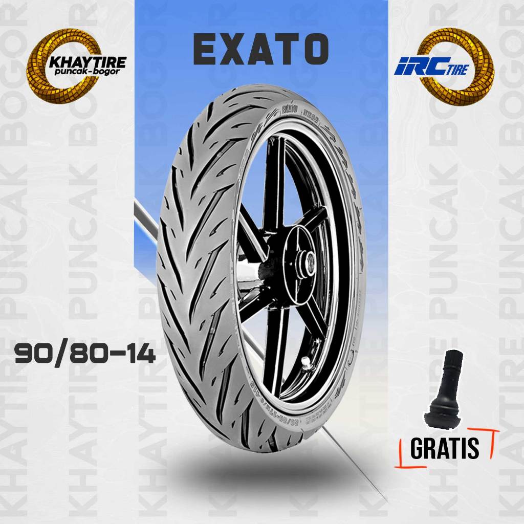 Ban Tubles Motor Matic IRC EXATO 90/80-14
