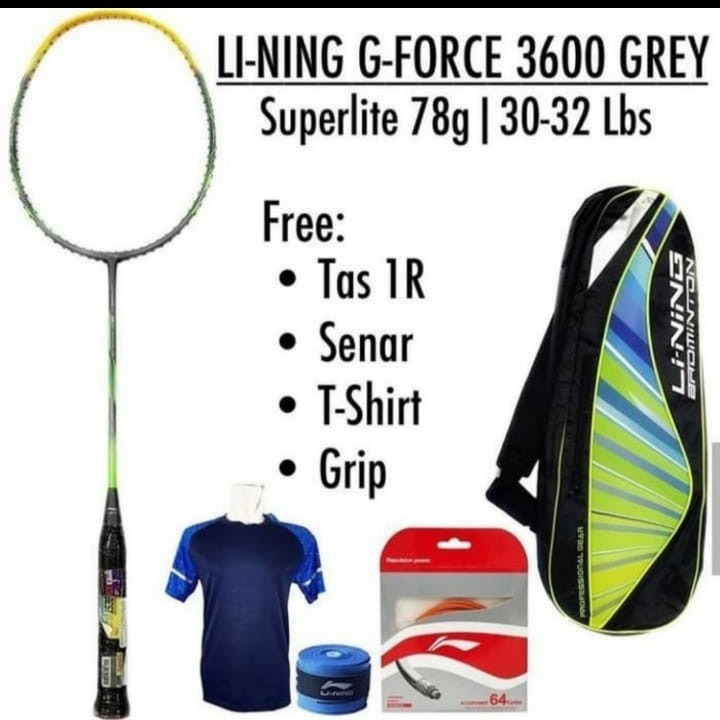 RAKET LINING G-FORCE 3600 SUPERLITE