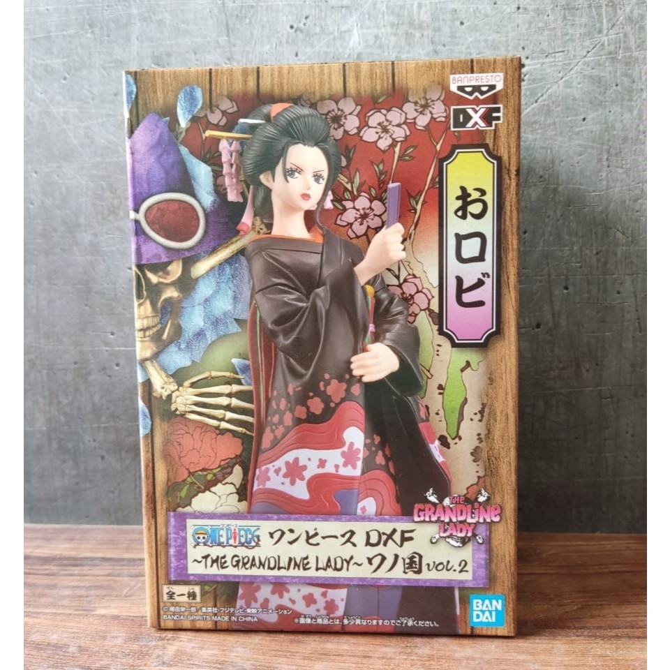 One Piece Nico Robin DXF Figure The Grandline Lady Wano Kuni Vol.2 Bandai Spirits