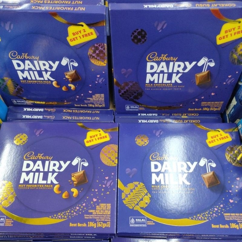 

Cadbury buy 2 get 1 62 gr