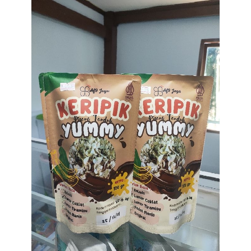 

Keripik Yummy Rasa Lumer Coklat