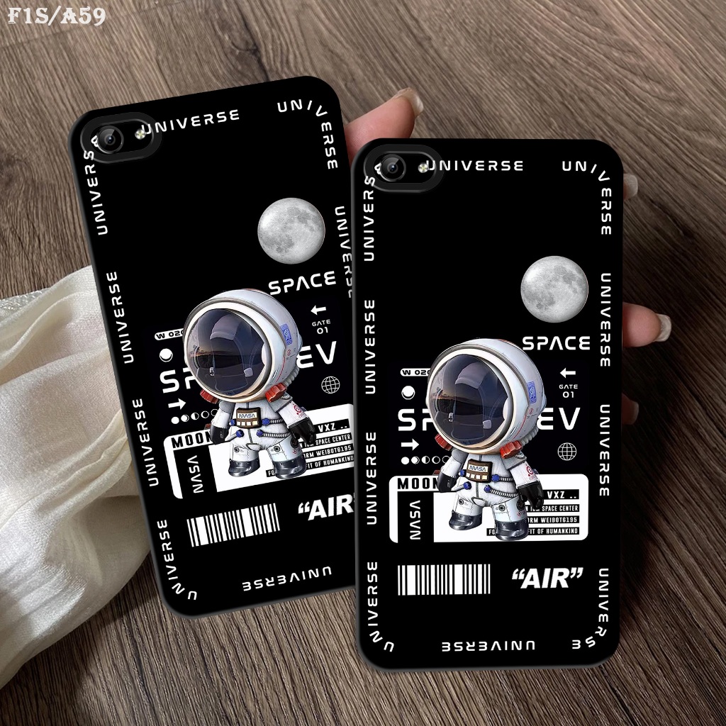 Case Oppo F1S/Oppo A59 - Casing Hp Oppo F1S/A59 Motif Astronot - Softcase Oppo F1S/A59 - Softcase Hp