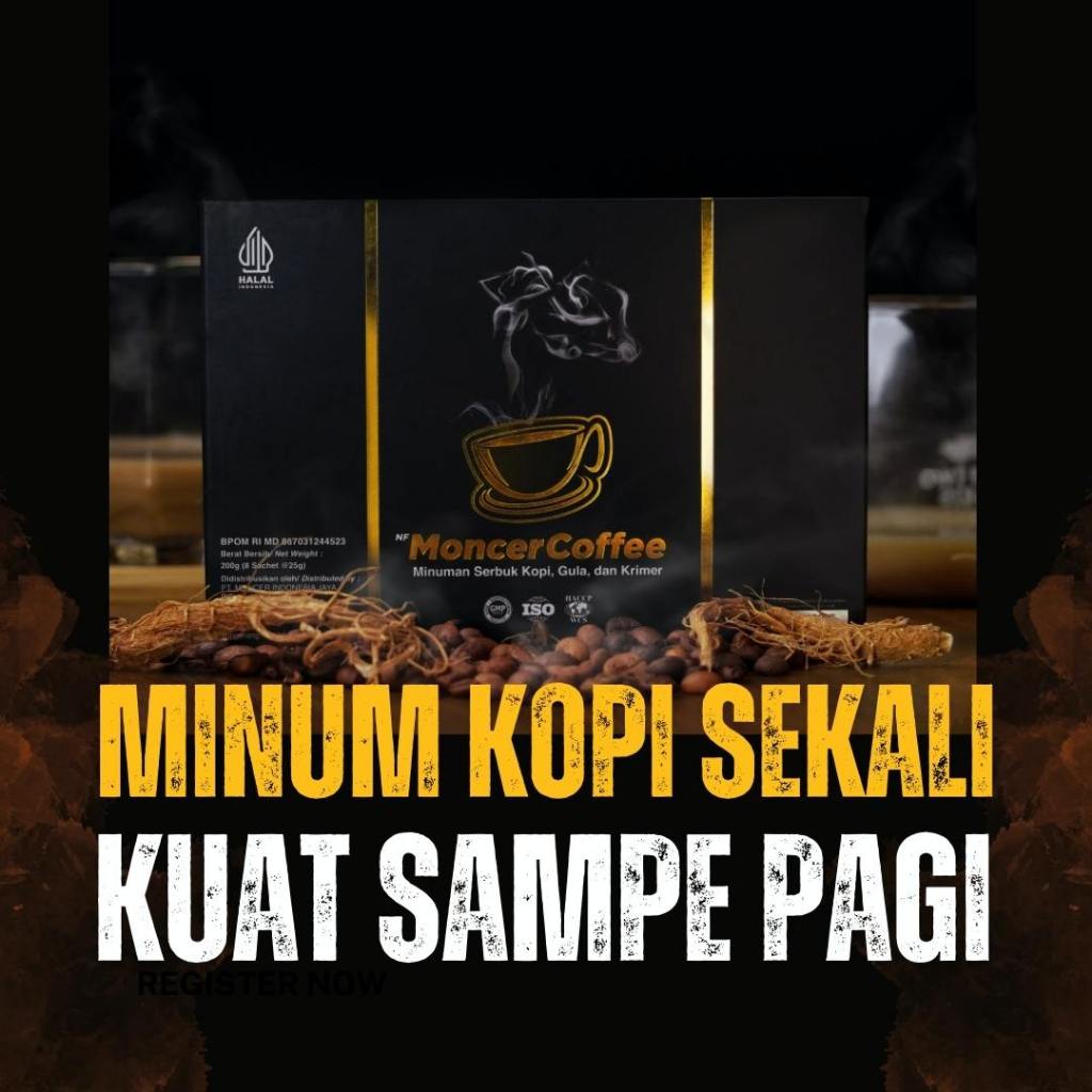 

Kopi Monnceer Original | Kopi Stamina Pria Kuat Tahan Lama Alami Herbal Tanpa Efek Samping Halal